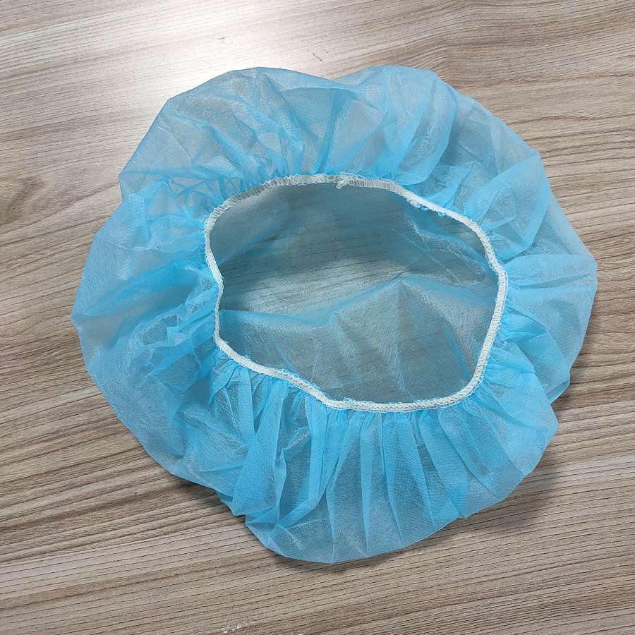 Medical Disposable Non Woven Surgical Doctor Cap With Tie Up