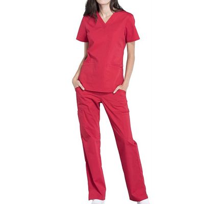 Greys Bleaching Resistant Short Sleeve Scurb Pants Nursing Uniform